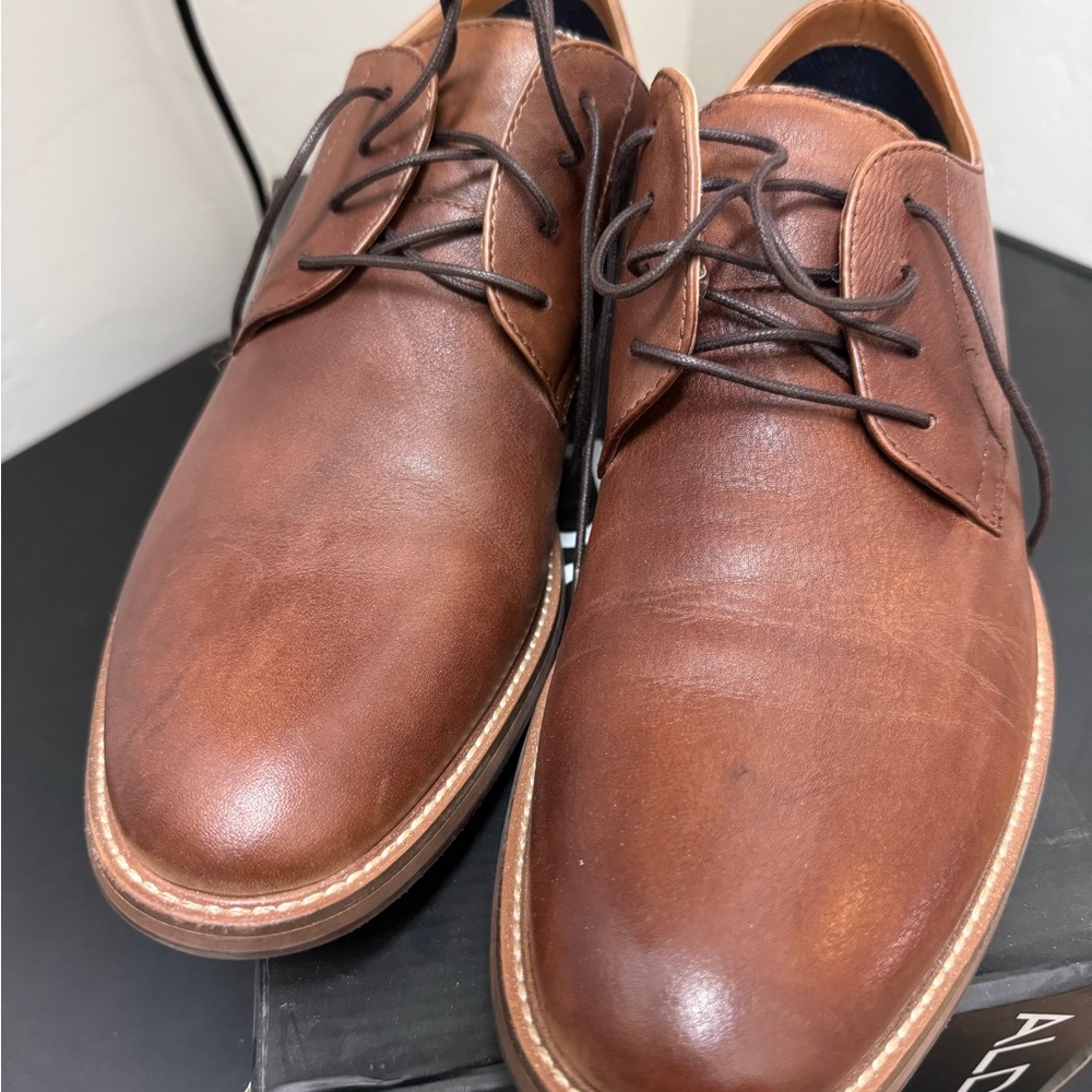 Aldo brown dress shoes